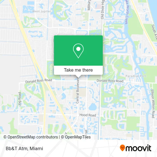 Bb&T Atm map