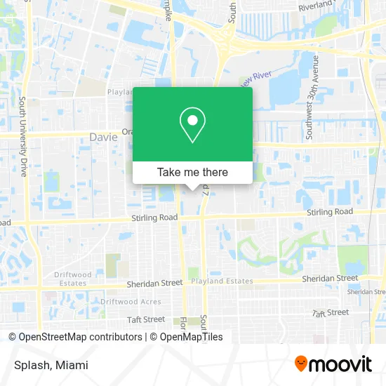 Splash map
