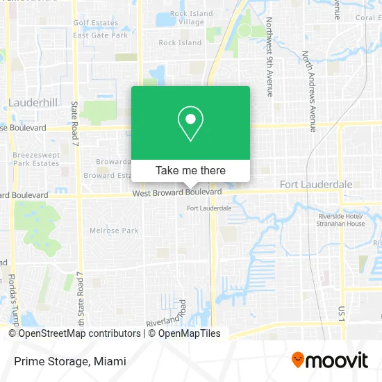 Prime Storage map