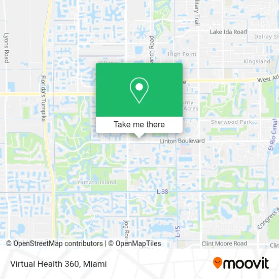 Virtual Health 360 map