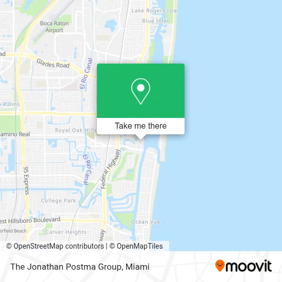 The Jonathan Postma Group map