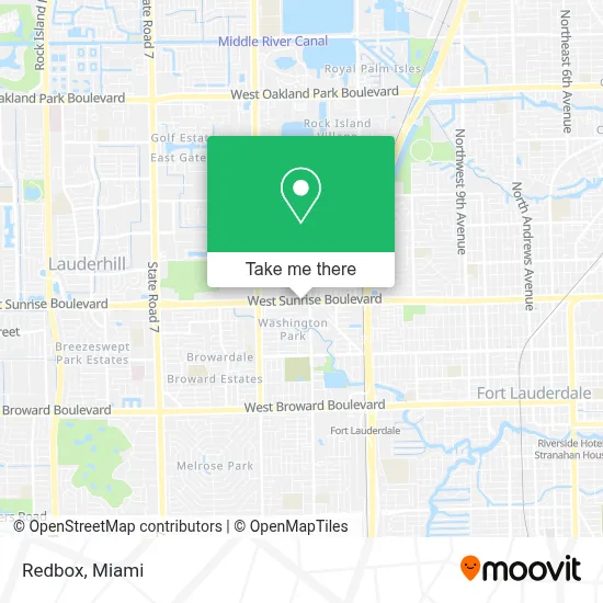 Redbox map