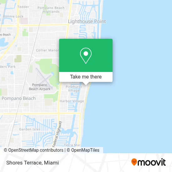 Shores Terrace map