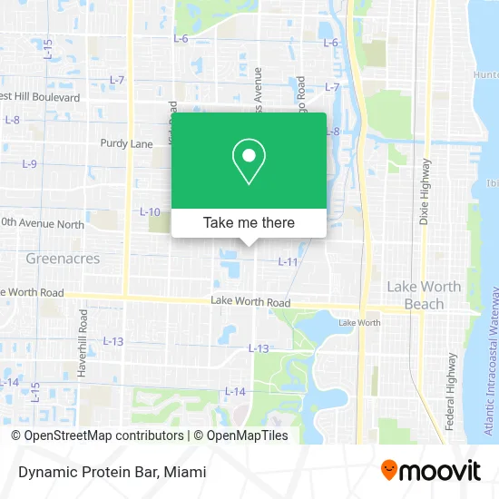 Dynamic Protein Bar map