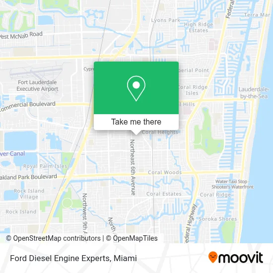 Ford Diesel Engine Experts map