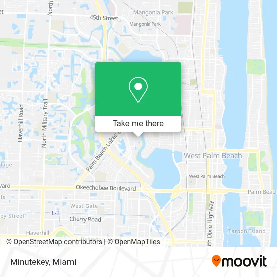 Minutekey map