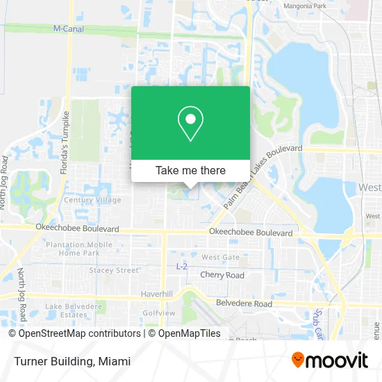 Turner Building map