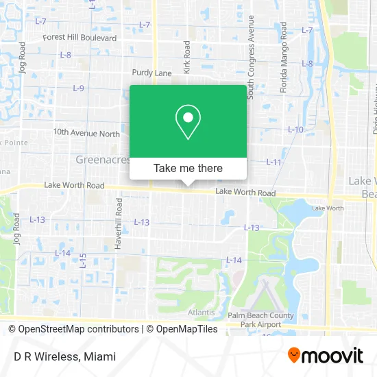 D R Wireless map