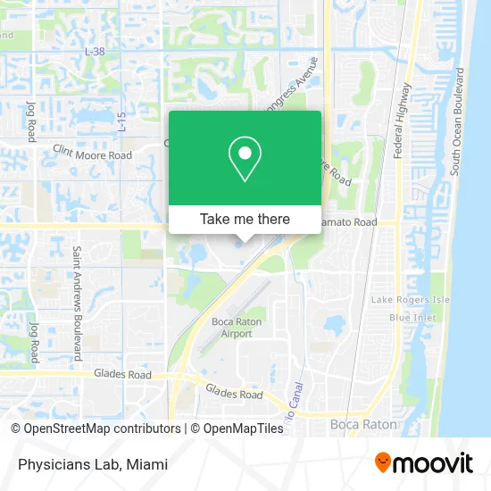 Physicians Lab map