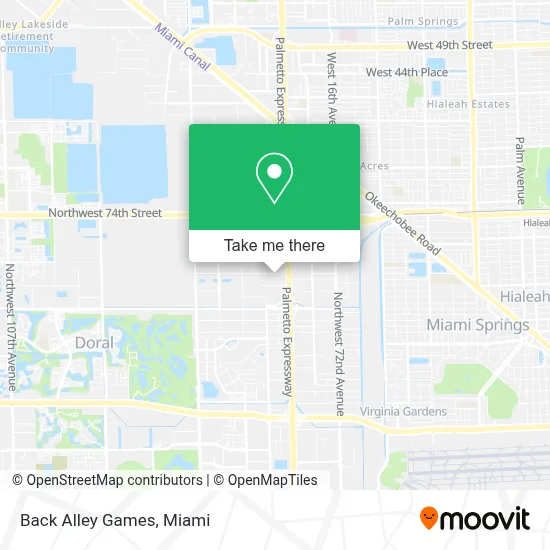 Back Alley Games map