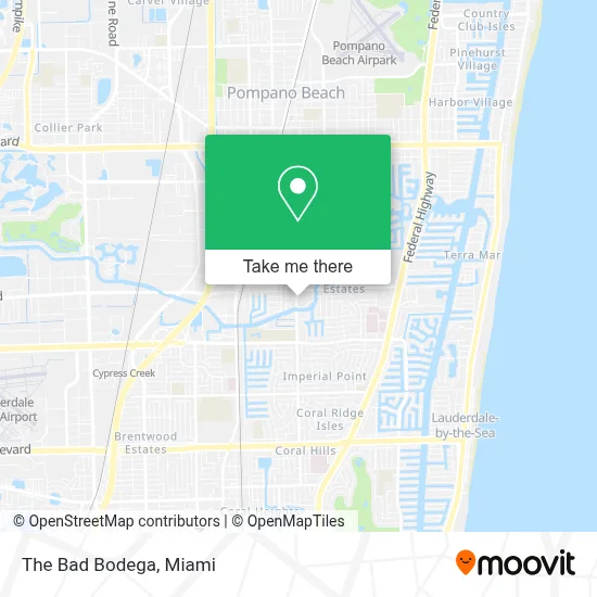 The Bad Bodega map