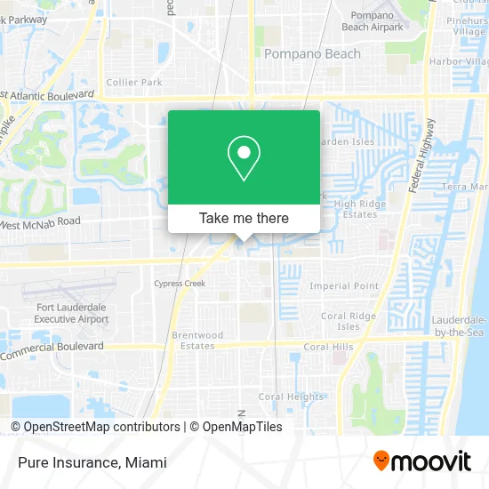 Pure Insurance map