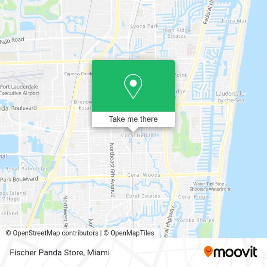 Fischer Panda Store map
