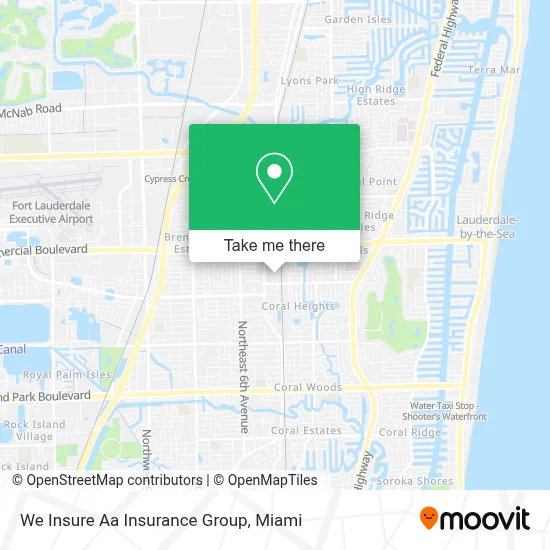 We Insure Aa Insurance Group map