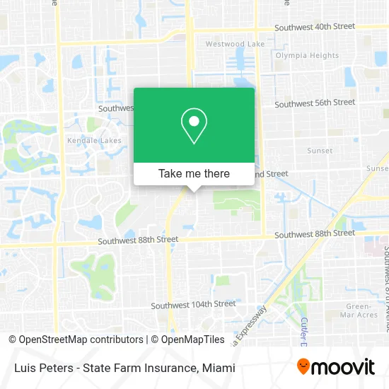 Luis Peters - State Farm Insurance map