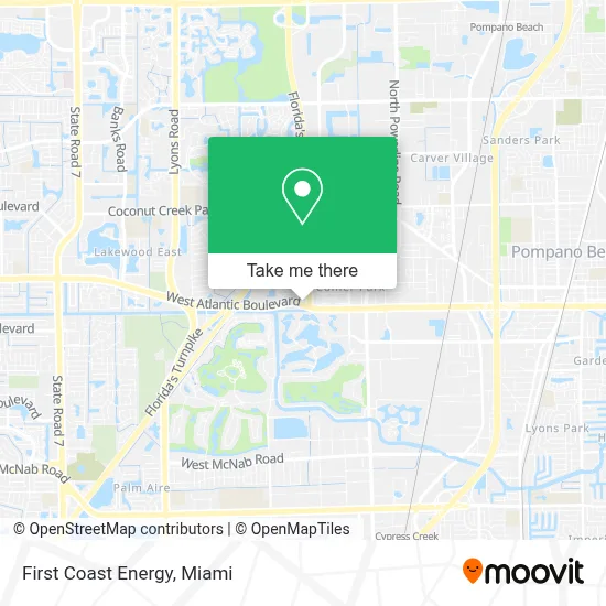 First Coast Energy map