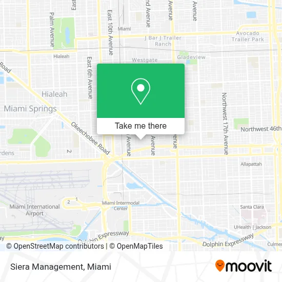 Siera Management map
