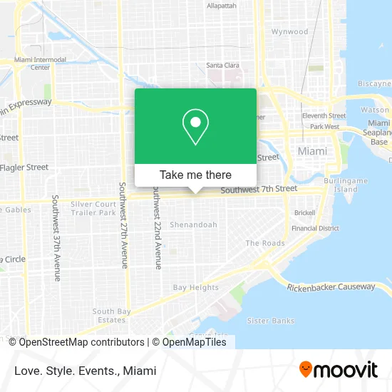 Love. Style. Events. map
