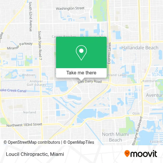 Loucil Chiropractic map