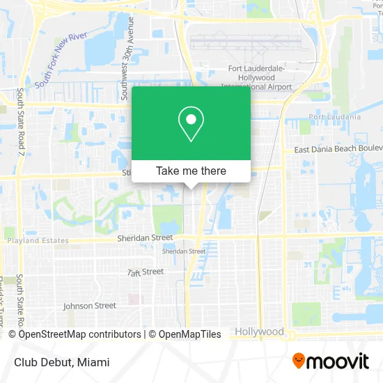 Club Debut map