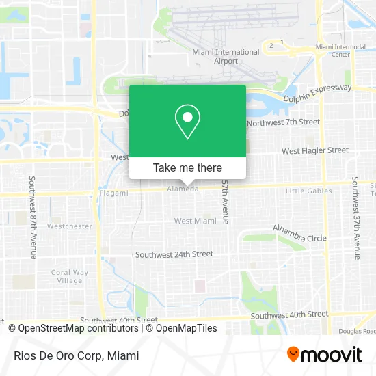 Rios De Oro Corp map