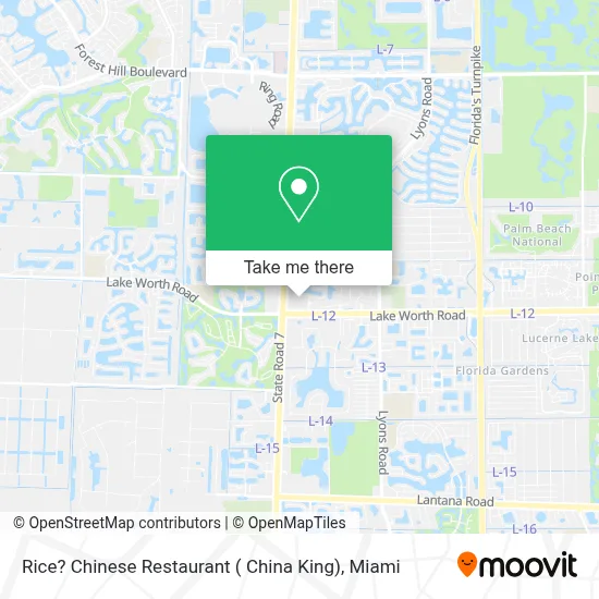 Rice? Chinese Restaurant ( China King) map