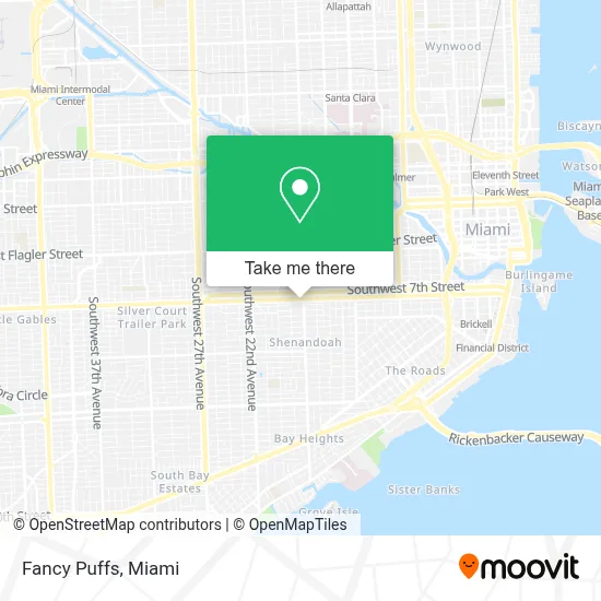 Fancy Puffs map