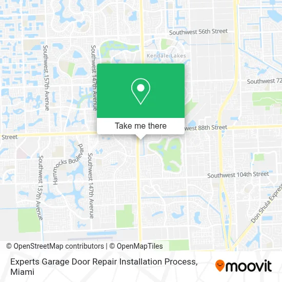 Experts Garage Door Repair Installation Process map