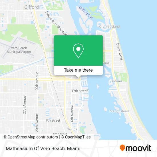 Mathnasium Of Vero Beach map
