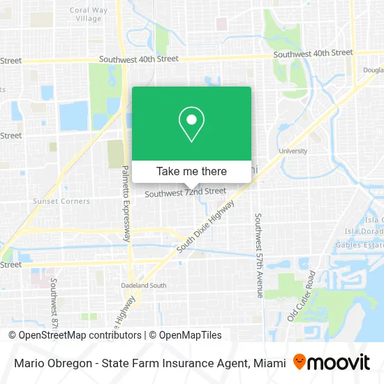 Mario Obregon - State Farm Insurance Agent map