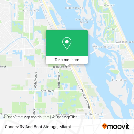 Condev Rv And Boat Storage map