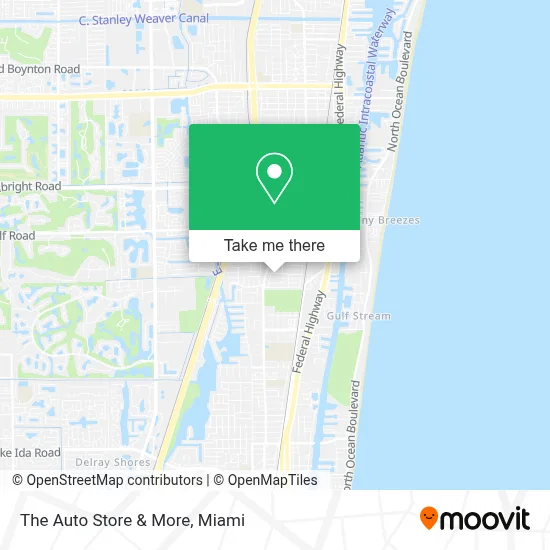 The Auto Store & More map