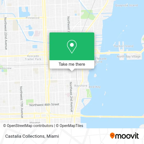 Castalia Collections map