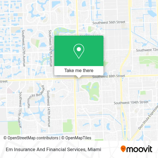 Em Insurance And Financial Services map