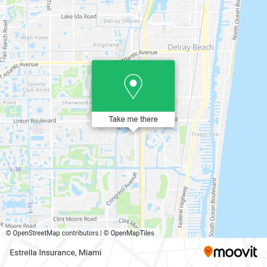 Estrella Insurance map