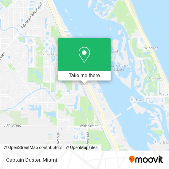 Captain Duster map