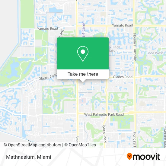 Mathnasium map