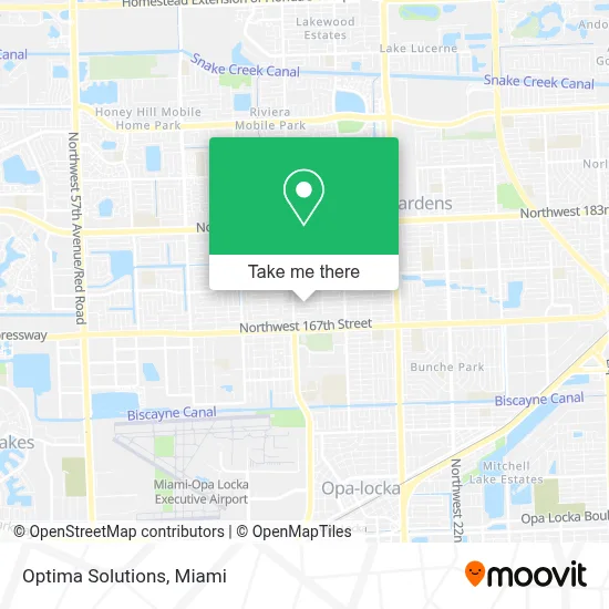 Optima Solutions map