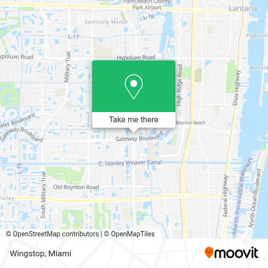 Wingstop map