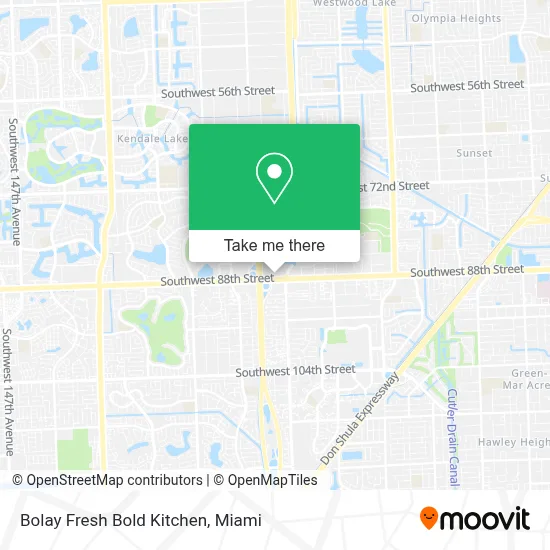 Bolay Fresh Bold Kitchen map
