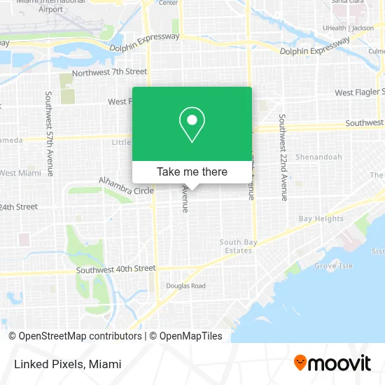 Linked Pixels map