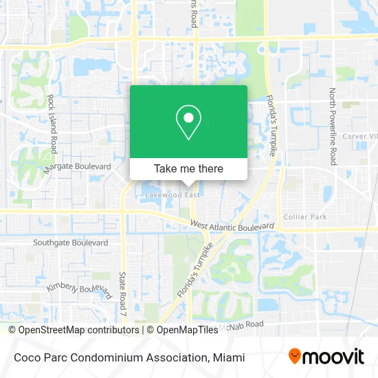 Coco Parc Condominium Association map