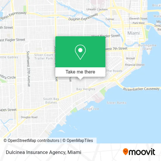 Dulcinea Insurance Agency map