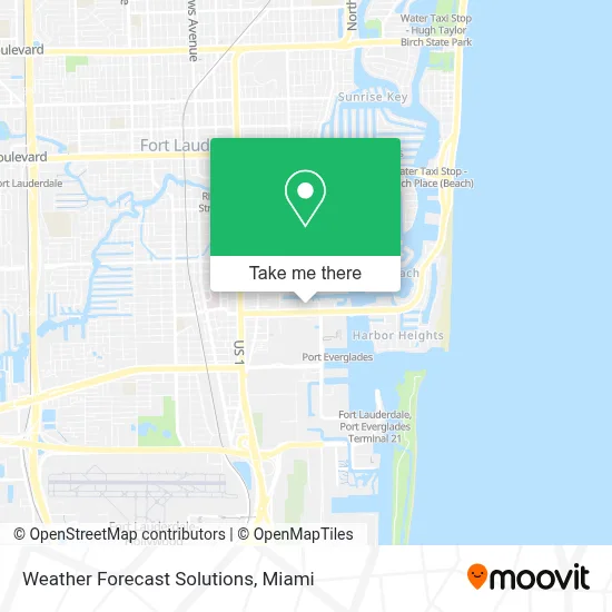 Weather Forecast Solutions map