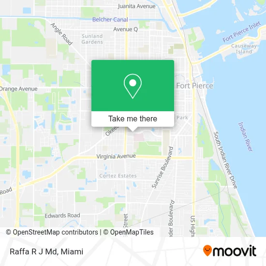 Raffa R J Md map