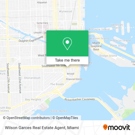 Wilson Garces Real Estate Agent map
