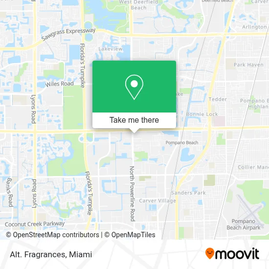 Alt. Fragrances map