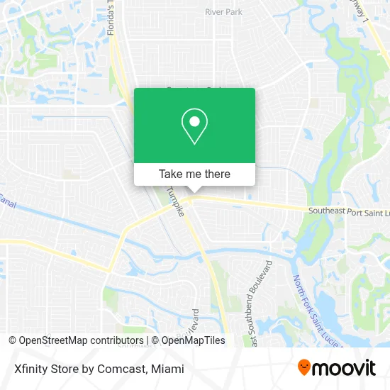Xfinity Store by Comcast map