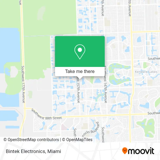 Bintek Electronics map