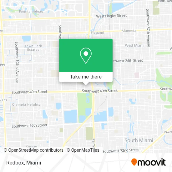 Redbox map